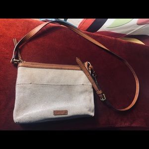 ‼️SALE‼️ Fossil crossbody fabric purse